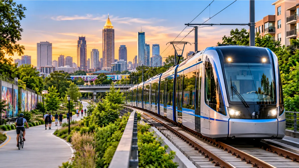 Atlanta Beltline light rail support affirmed by City Council on full trail