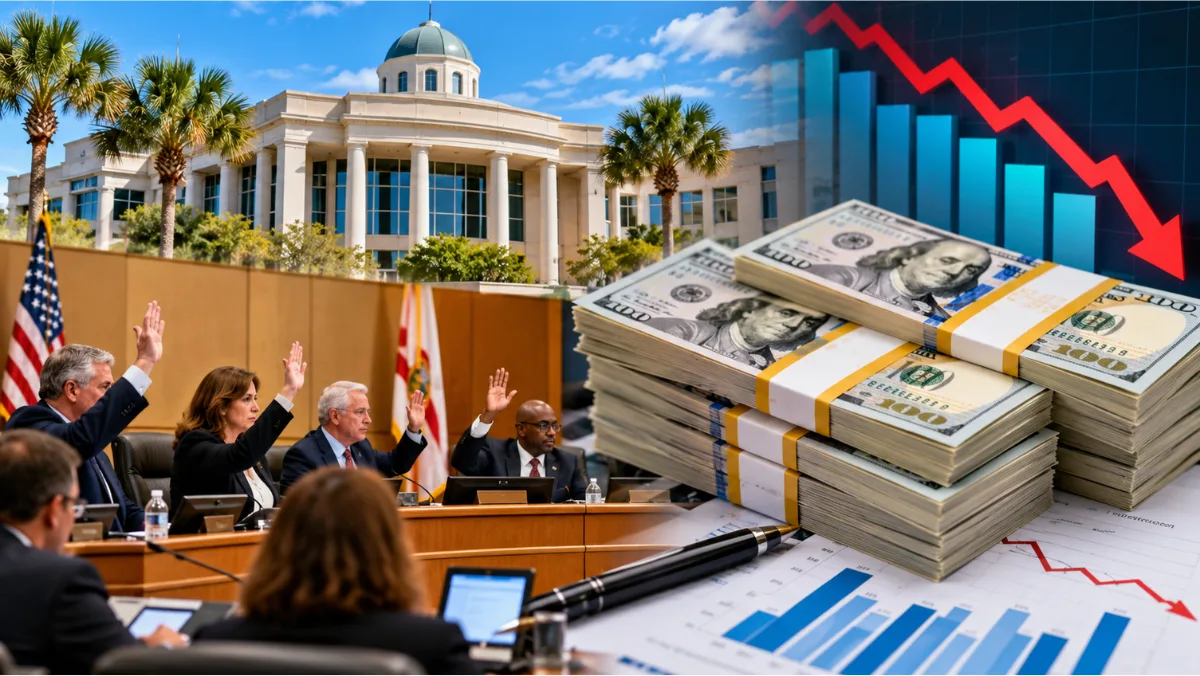 Brevard school board loan of $100M approved to bridge cash flow until taxes arrive