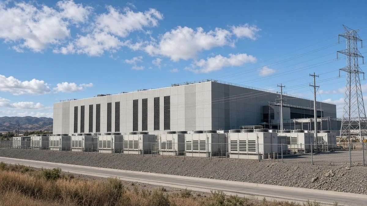 California data center facility and power infrastructure after new ratepayer laws