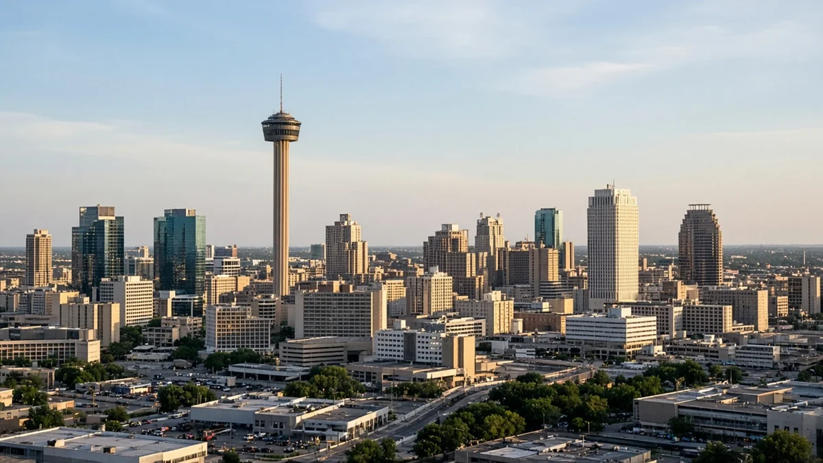 San Antonio City Hall area illustrating San Antonio property tax and FY2027 budget vote
