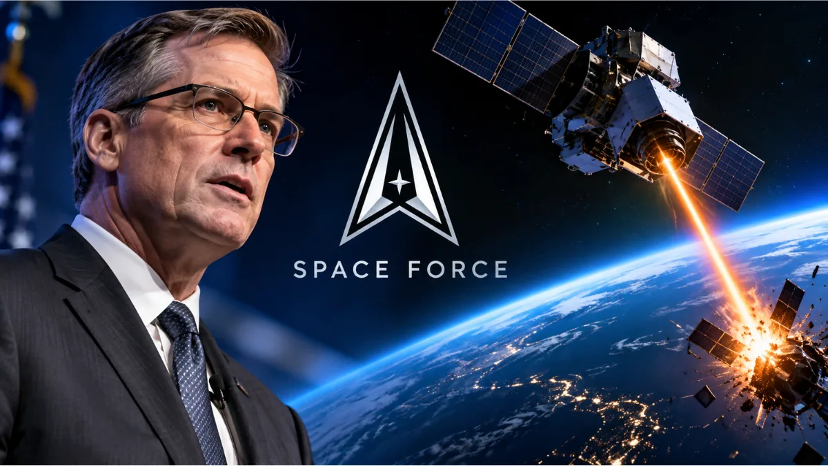 Space Force on-orbit weapons in orbit