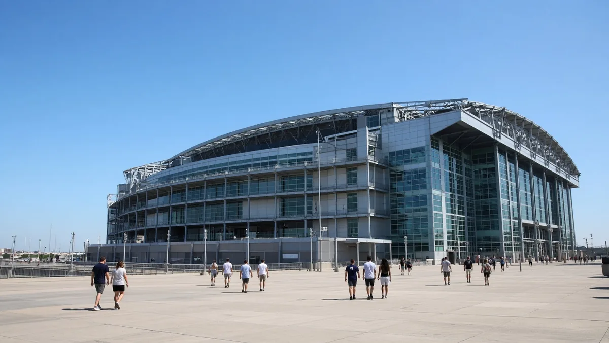 NRG Stadium plaza Cowboys Texans noon rematch