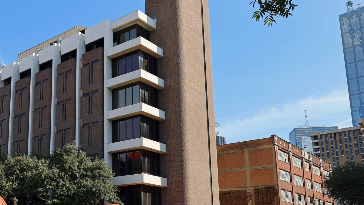 RL Thornton Building at Dallas College El Centro in downtown Dallas, one campus of the district that sets the Dallas College tax rate