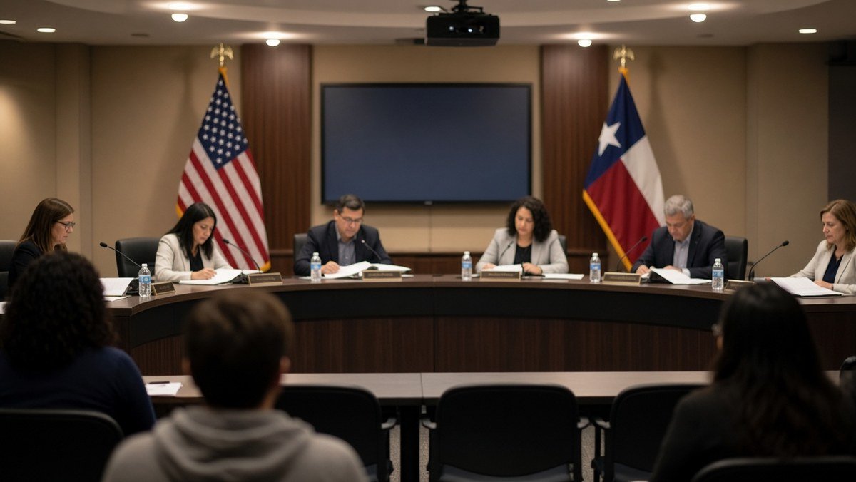 Mesquite ISD school board meeting for Proposition A VATRE ballot story.
